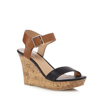 Call It Spring Tan 'Isoline' wedge sandals